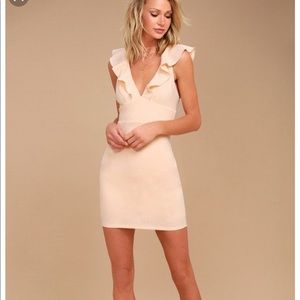 Lulus Goodlife Blush Bodycon Dress